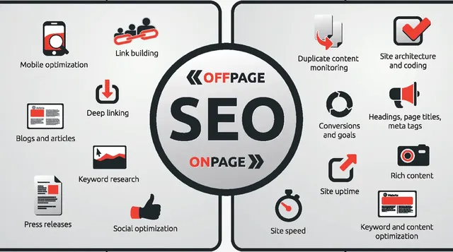 "off and on page seo"