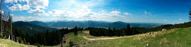 Panorama Alpen