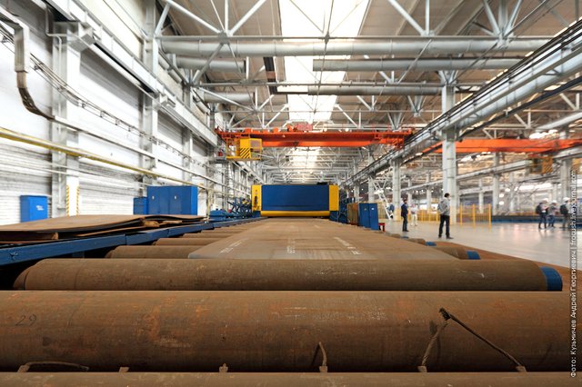 Zelenodolsky Shipyard named after AMGorky metal cleaning line