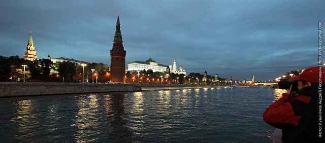 Evening The Moscow Kremlin