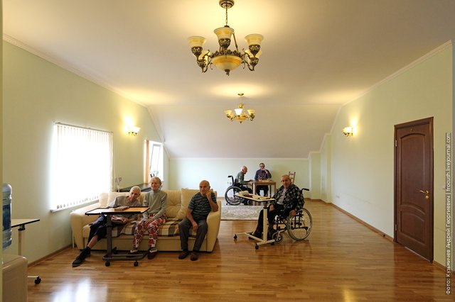 boarding house 24 for elderly people in the Moscow region