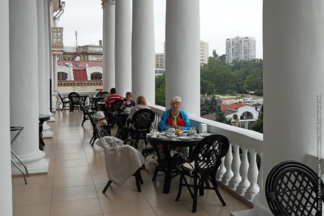 завтрак в отеле BEST WESTERN Севастополь