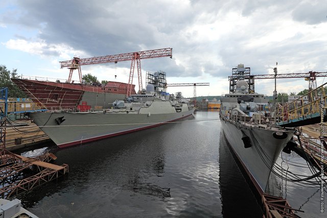 ships build the Gorky Shipbuilding Plant named after AM Gorky