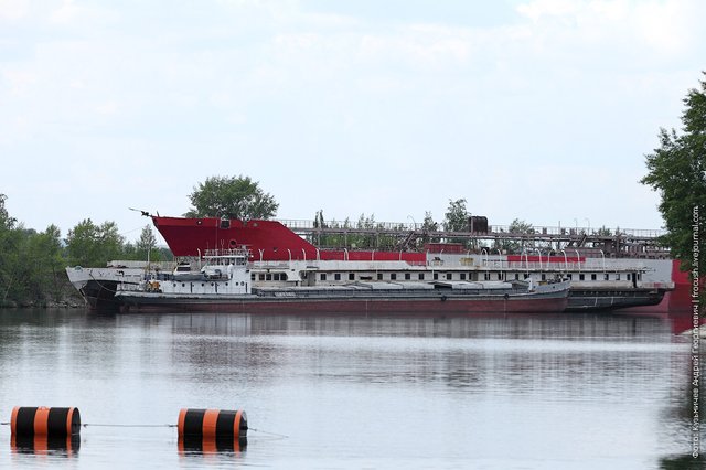 The Arabella motor ship at the Gorky plant in Zelenodolsk