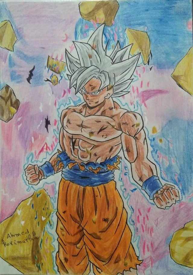 Drawing goku ultra instinct HD wallpapers