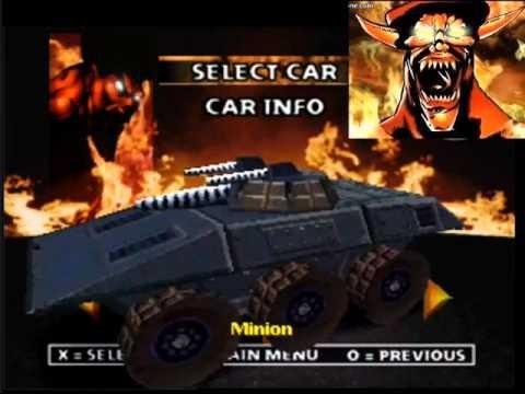 Twisted Metal Series - All Playable Vehicles 