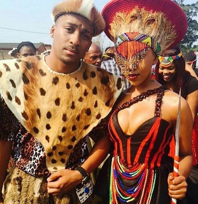 zulu traditional attire for couples