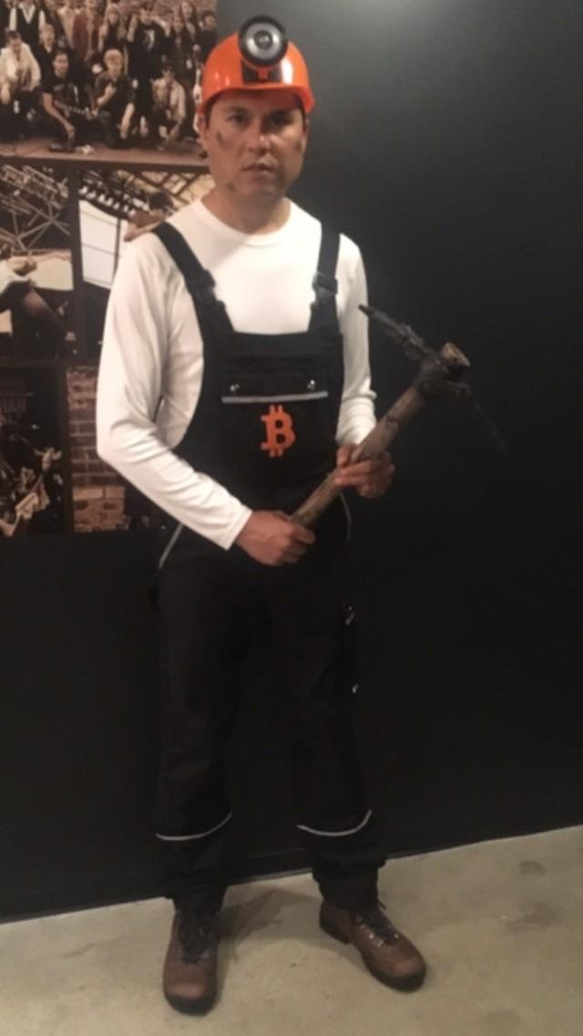 Bitcoin Miner Costume 2