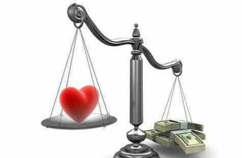 money is more important than love