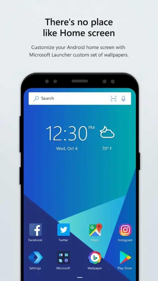 Microsoft launcher for Android — Steemit