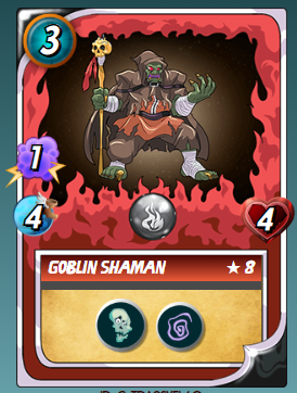 steem monsters goblin shaman