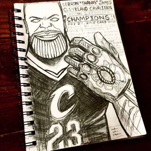 lebron championship drawing｜TikTok Search