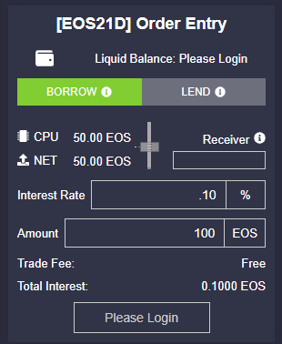 chintai dashboard order entry example