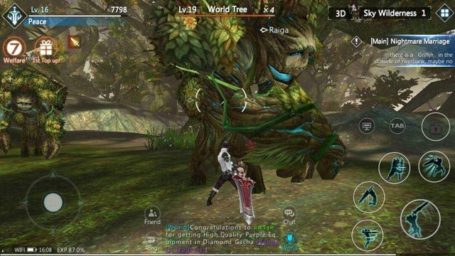 Review Line Sword Magic Best Android Mmorpg Game Steemit