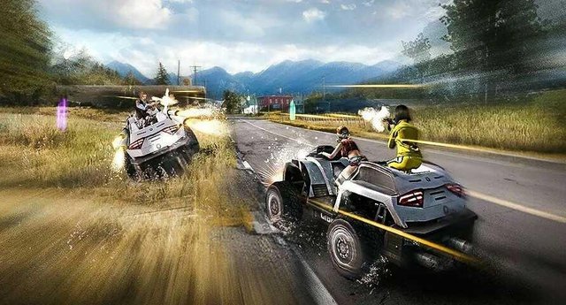 Death Race The War Of Cans At Free Fire Battlegrounds Steemit
