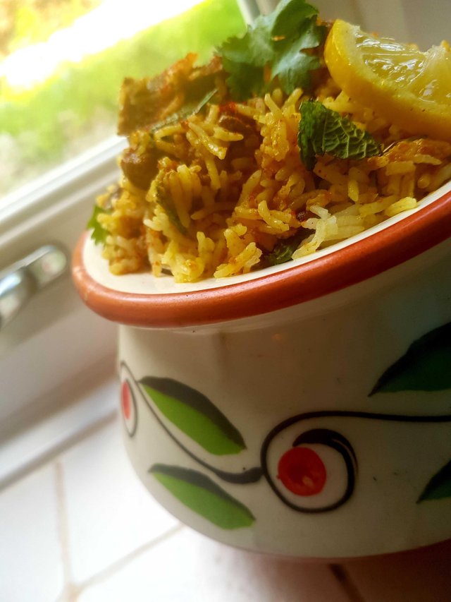 Pamcooks Beautiful Bountiful Lamb Biryani Bowl!!