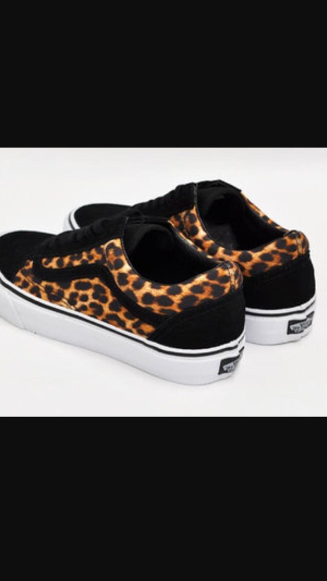 vans leopard old school