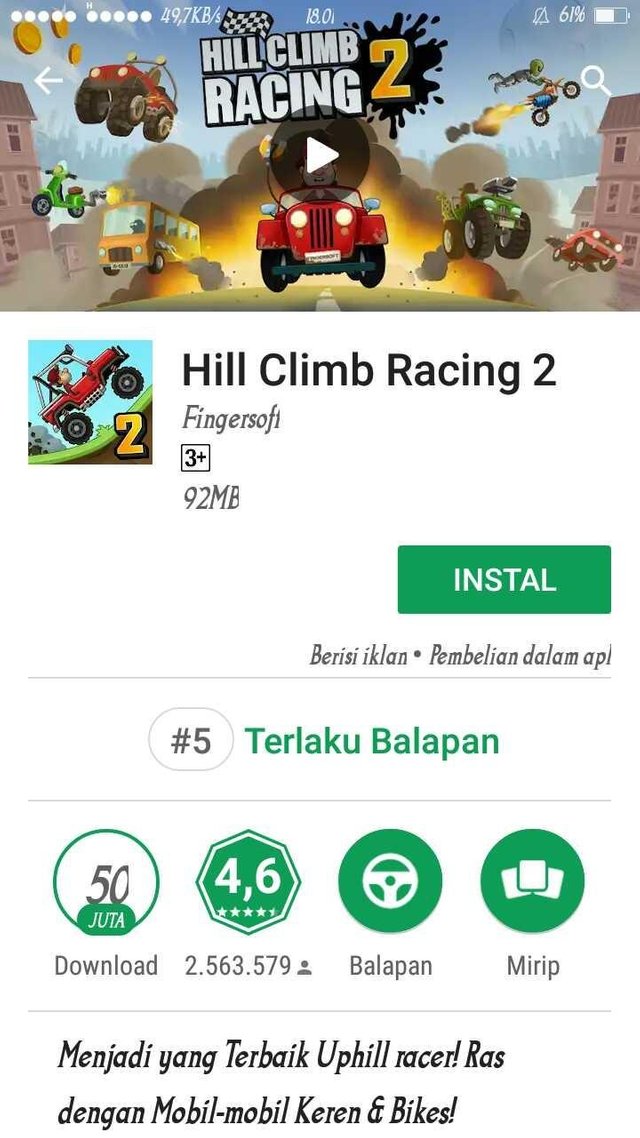 Hill Climb Racing - Trending Games, all at !