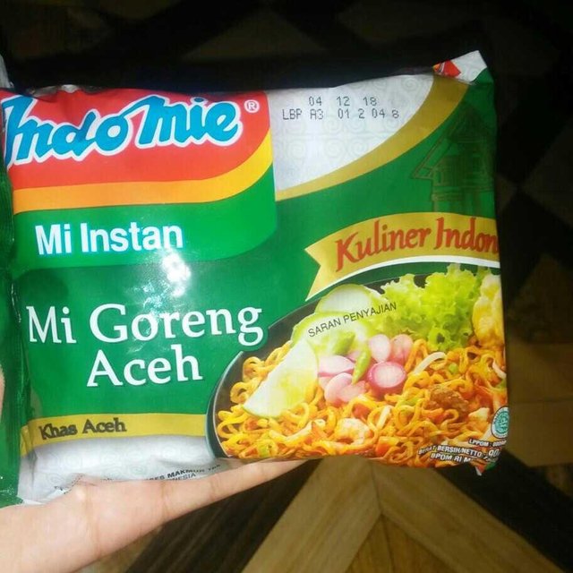 Indomie Mie Goreng Aceh Steemit