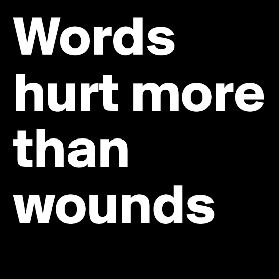 words that hurt and why