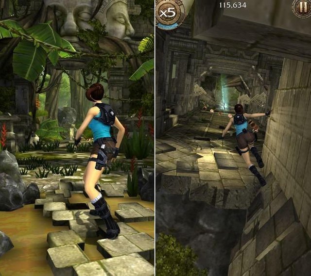 Lara Croft: Relic Run, a Tomb Raider endless runner