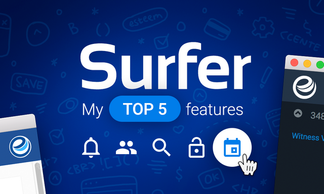 esteem surfer features