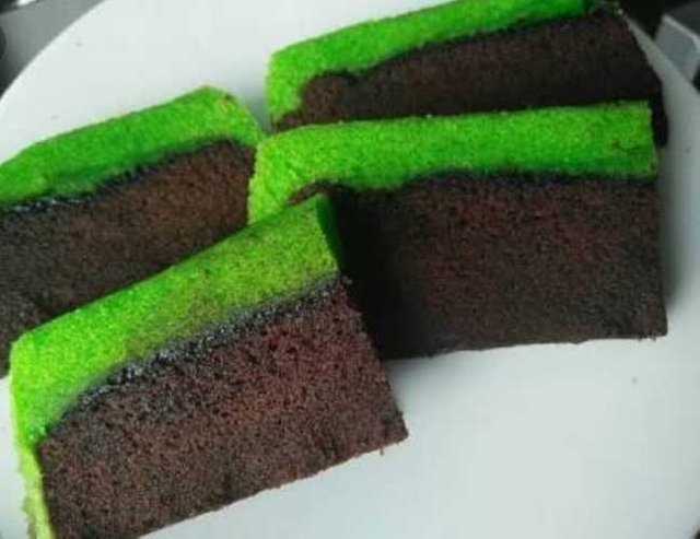 Resep Brownies Kukus Cokelat Pandan Steemit