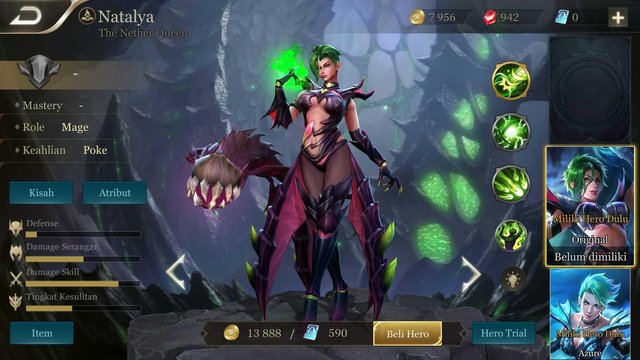 Arena Of Valor Aov Game Review Natalya The Nether Queen 9 Steemit
