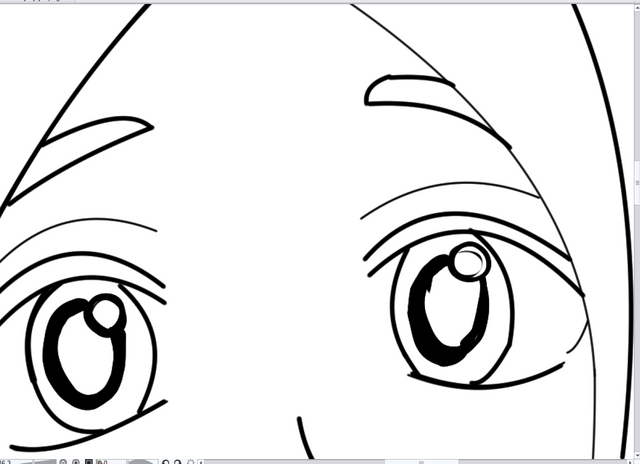 anime girl eyes drawing