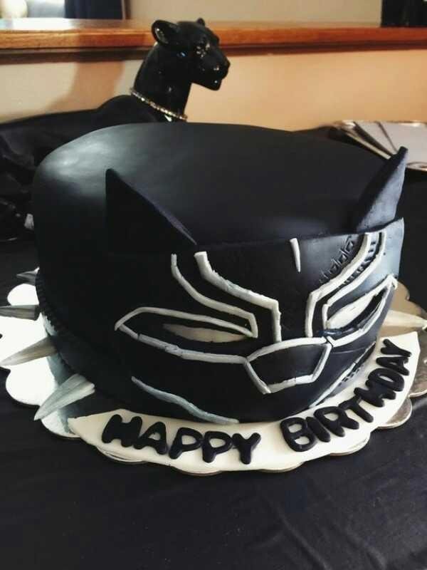 Buy Black Panter Cake Topper Black Panter Theme Heroes Decor Online in  India  Etsy
