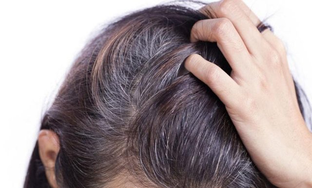 How My White Hair Is Black Without Hair Color Writing From My