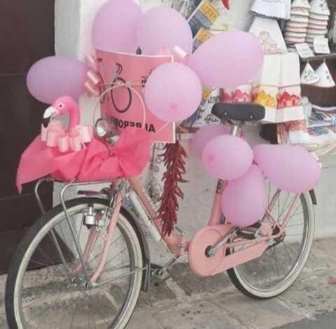 my pink bike