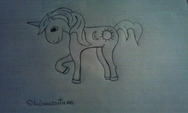 Dibujos De Unicornios Faciles Muy Faciles - imagen para colorear