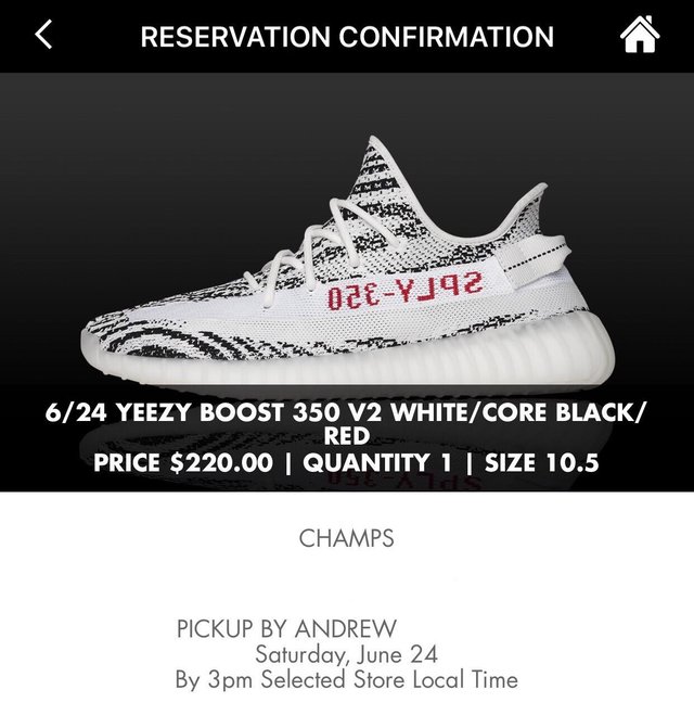 yeezy zebra raffle