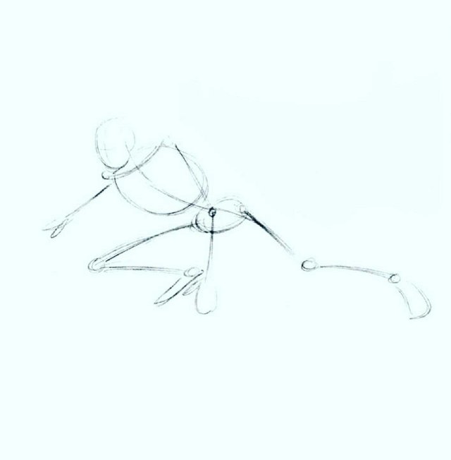Sketch Kanthara's Loft  Stick figure drawing, Figure drawing