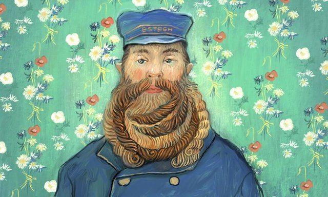 Oksana Grivina, esteem, Van Gogh, illustration, www.grivina.com