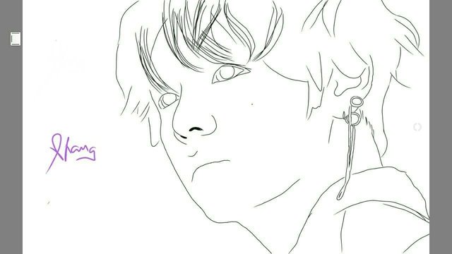Taehyung pencil drawing  Art Board Print for Sale by honeybangtann   Redbubble
