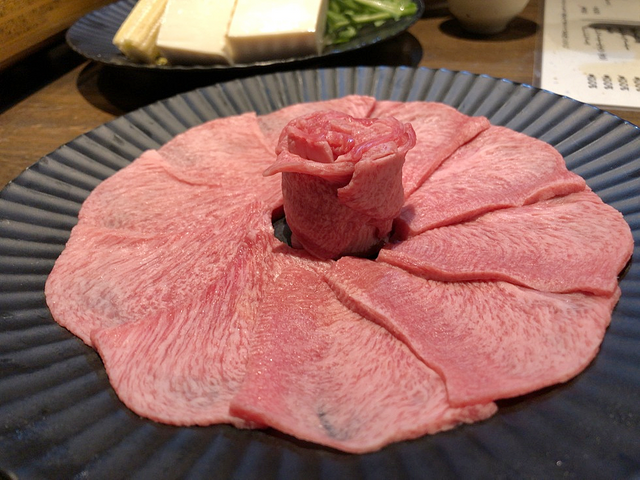 しゃぶしゃぶ 東京 白金高輪の 小滝野 花が鍋の中で開花する牛タンしゃぶを食す Steemit