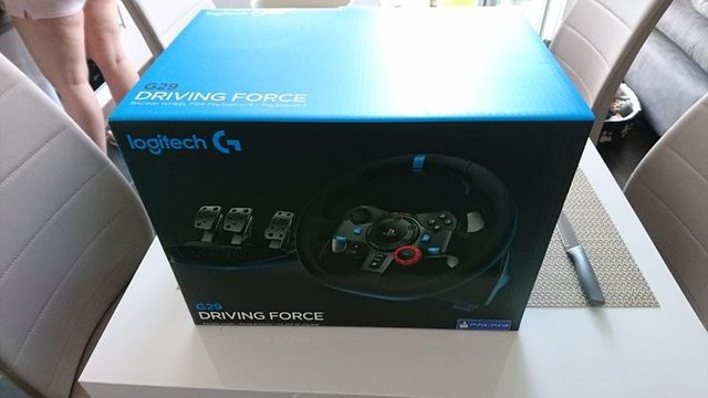 Unboxing Logitech G29 Completo! 