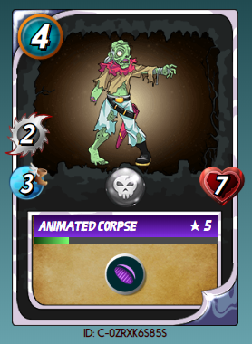 Animated Corpse Steem Monsters