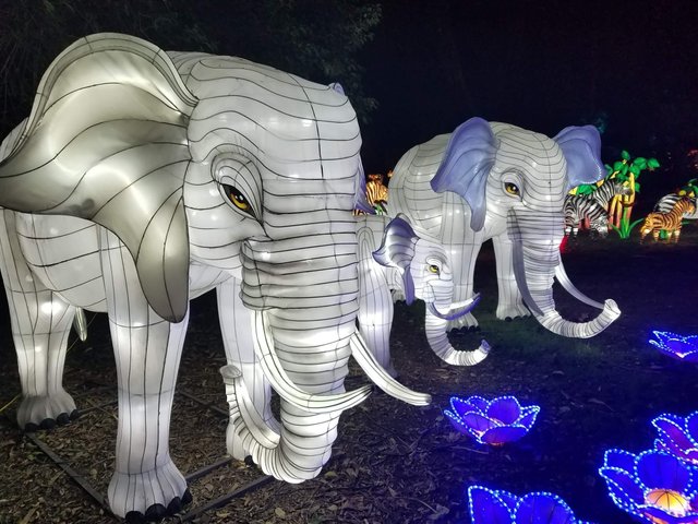 Lots and lots of elephants! Beautiful work.