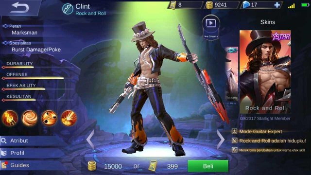 8 Hero Marksman Storng Lover Games Mobile Lagend Steemit