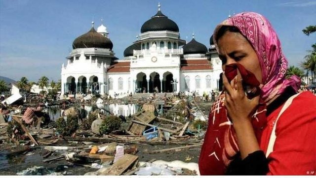 The Tsunami Incident In Aceh And The Mosque Is Still Magical Steemit