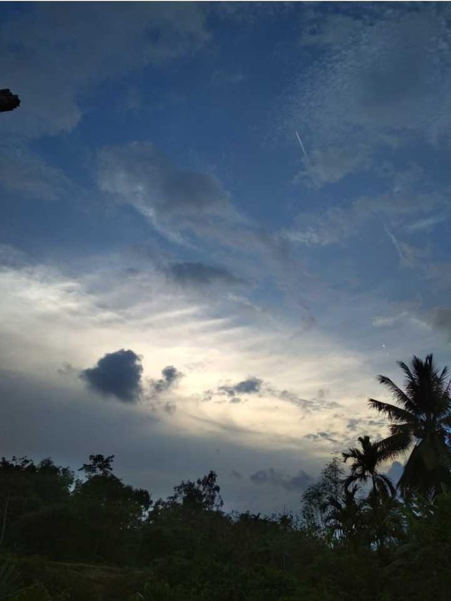 Pemandangan Langit Sore Rabu Di Aceh Steemit