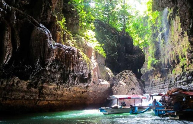 Nature Tourism Green Canyon Pangandaran Indonesia Steemit