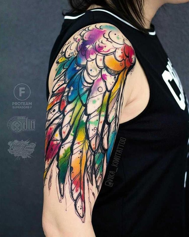 Terkeren 21 Gambar Tato Full Colour  Gambar  Tato  Keren