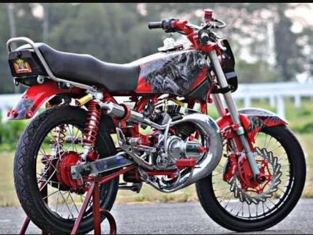 Keren Air Brush  Sepeda Motor  Ginger Snap