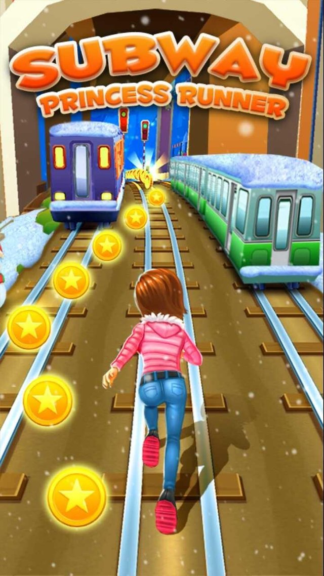 Versão antiga de Subway Princess Runner