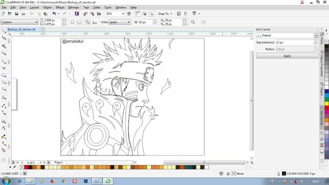 drawing naruto full nine tail cakra mode steemit drawing naruto full nine tail cakra