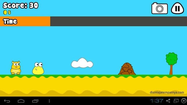 Pou - Mini Game Muito Divertido (Sky Hop) 